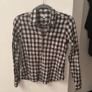 Steven Alan Plaid Button-Up Shirt